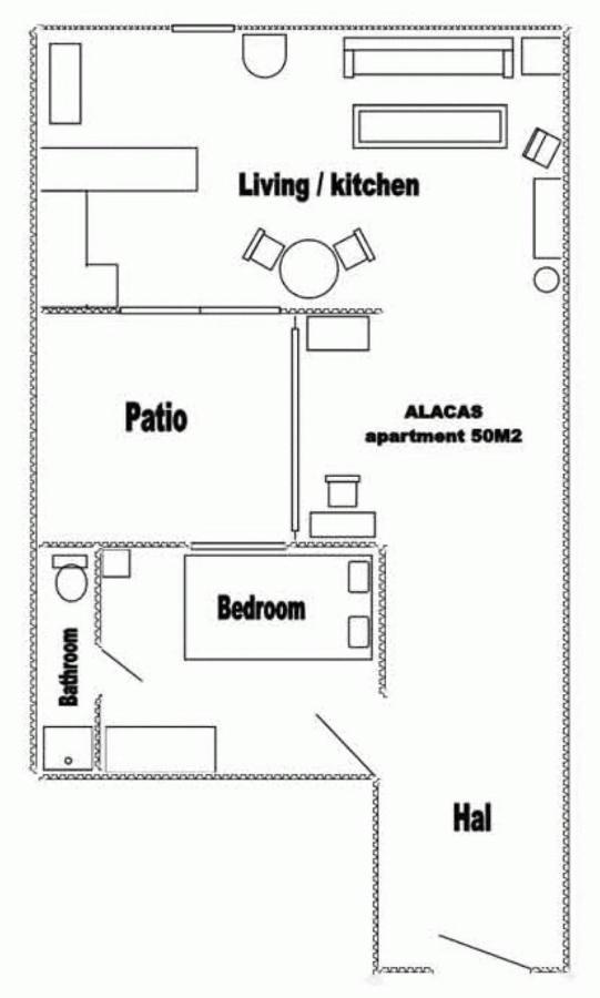 Apartment Alacas Sevilla Exterior foto